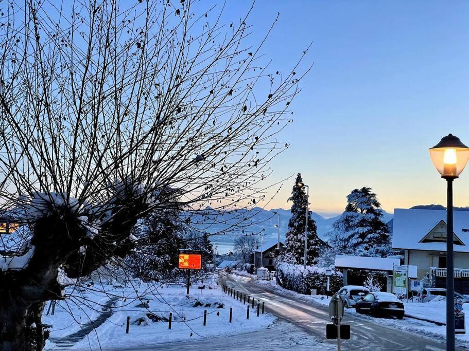 Chaleureux Appartement Entre Lac Et Montagne Neuvecelle Εξωτερικό φωτογραφία